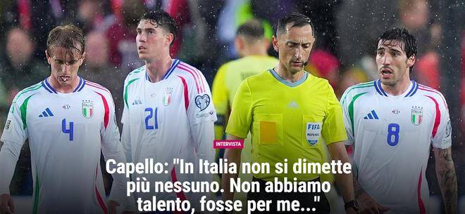 卡佩罗：因缺乏归属感，应强制意甲球队至少首发3名本土球员